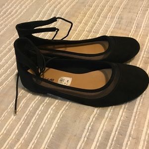 Black flats